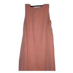 Blush Chiffon Shift Dress